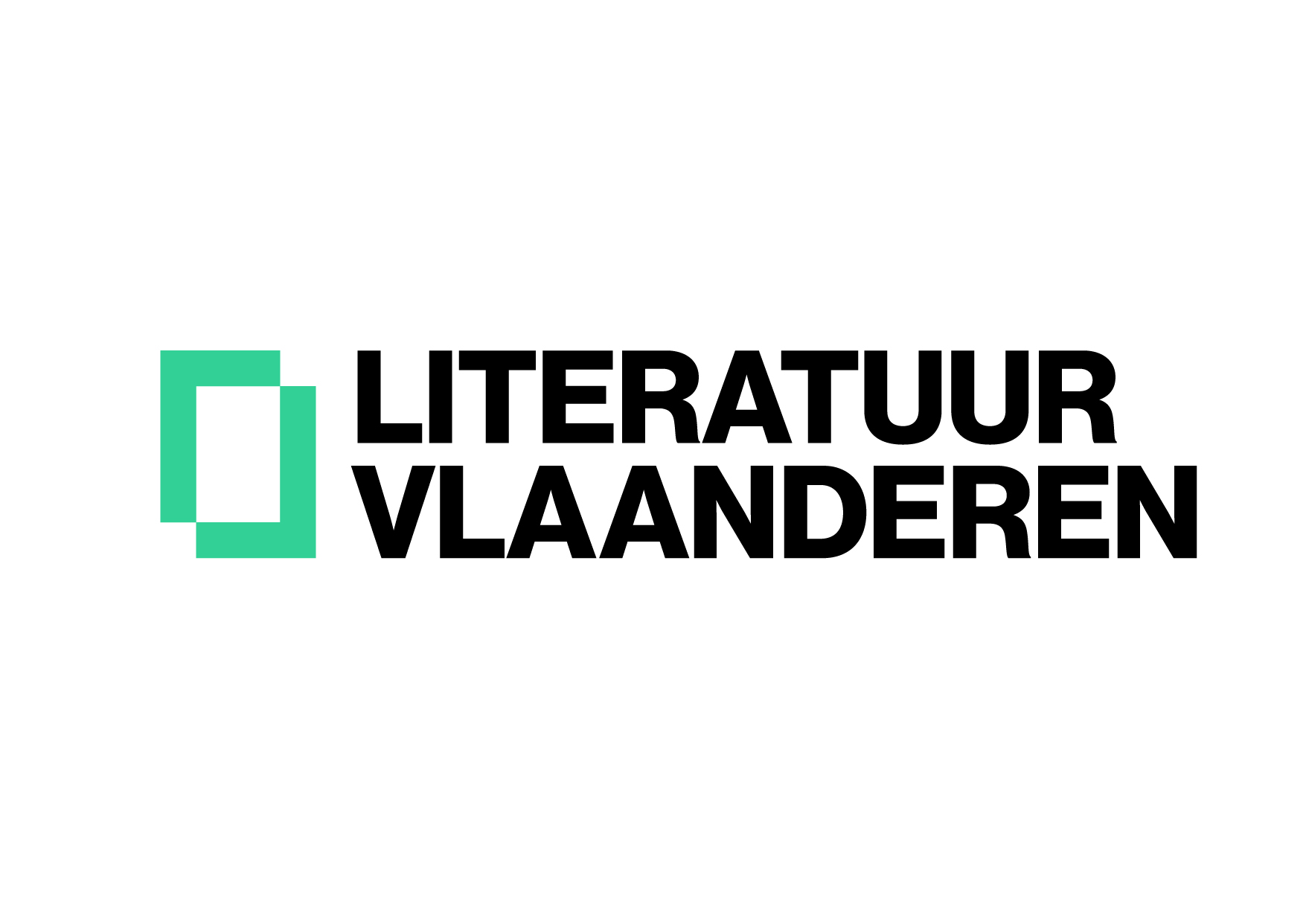 Literatuur Vlaanderen logo liggend_Kleur RGB