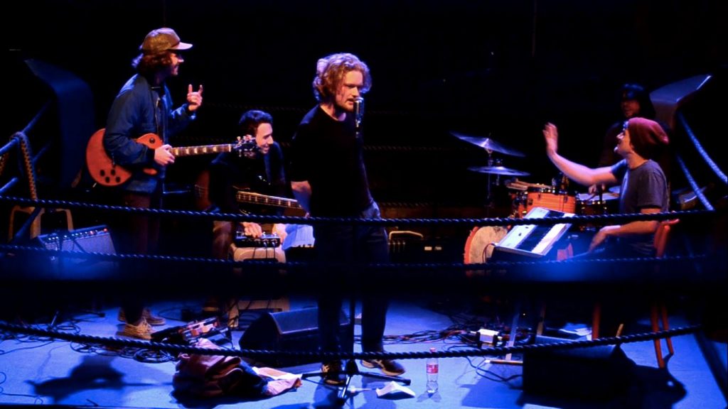 dans dichter dans, spoken word, text on stage