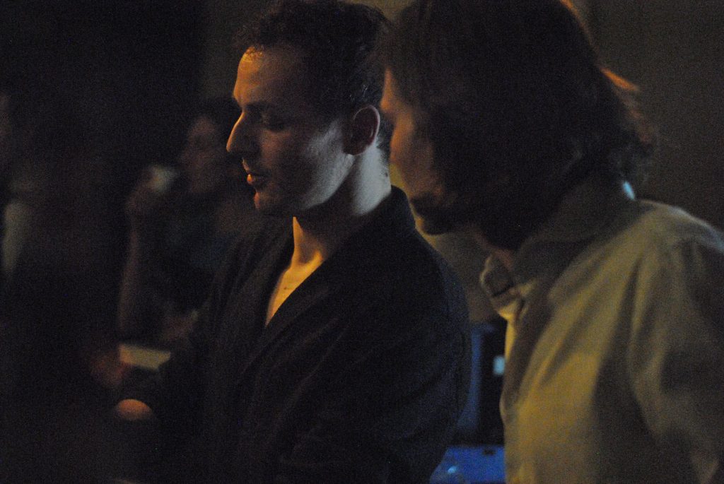 dans dichter dans, spoken word, text on stage