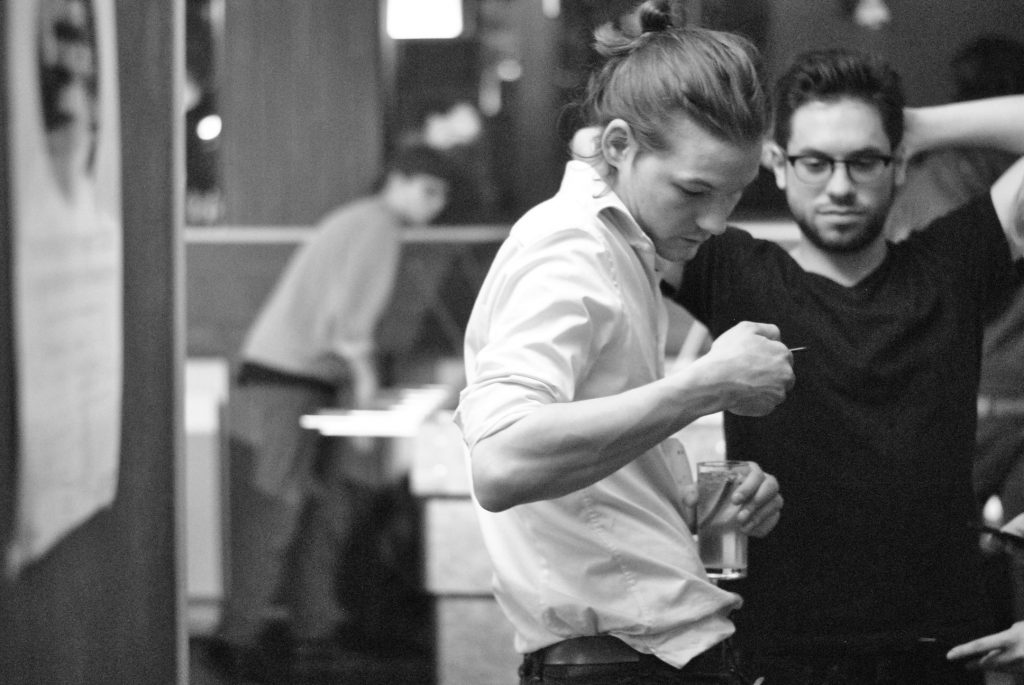 dans dichter dans, spoken word, text on stage